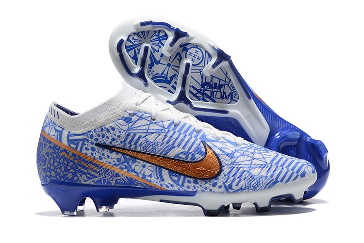Nike Air Zoom Mercurial Vapor XV Elite FG azul dorado
